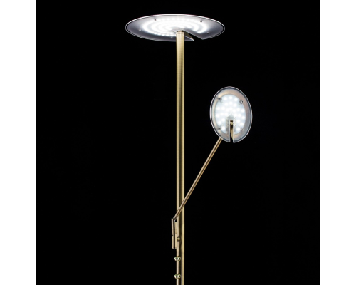 Citilux Дискус CL802003 Торшер светодиодный с диммером Бронза