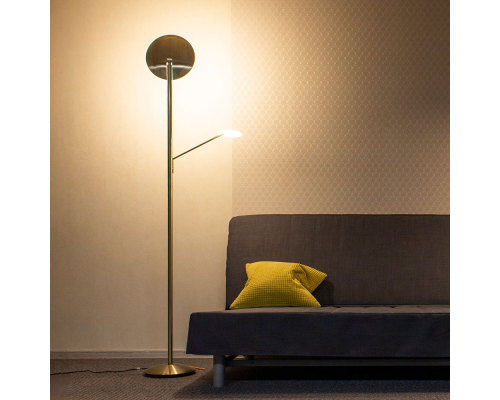 Citilux Дискус CL802003 Торшер светодиодный с диммером Бронза