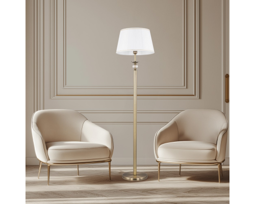 Citilux Гера CL433913 Торшер с абажуром Бронза