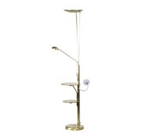 Citilux Тандем CL801003F Торшер со столиком Бронза