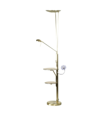 Citilux Тандем CL801003F Торшер со столиком Бронза