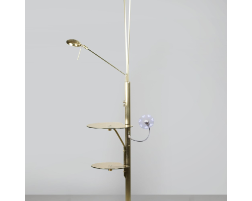 Citilux Тандем CL801003F Торшер со столиком Бронза