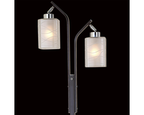 Citilux Румба CL159921 Торшер с поворотными плафонами Венге Хром