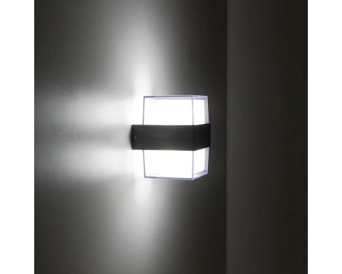 Citilux GARDA CLU0009K LED Уличный настенный светильник Графит