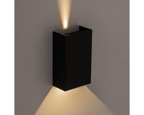 Citilux STELS CLU0741 LED Уличный настенный светильник Чёрный