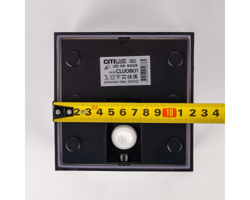 Citilux DOMUS CLU0801 LED Уличный настенный светильник Чёрный
