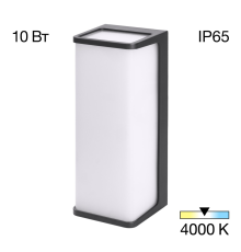 Citilux DOMUS CLU0802 LED Уличный настенный светильник Чёрный