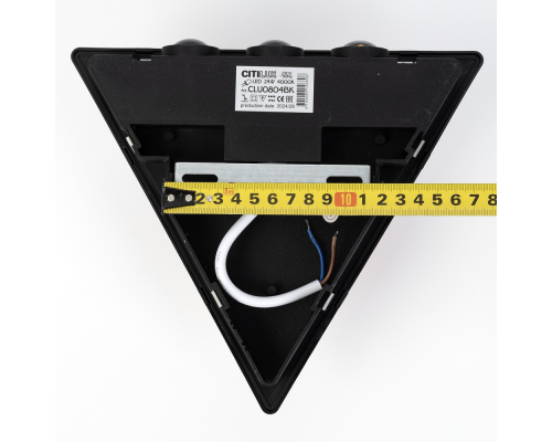 Citilux DOMUS CLU0804BK LED Уличный настенный светильник Чёрный