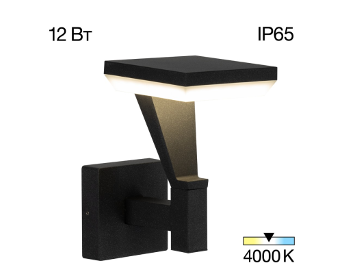 Citilux Krid CLU06W LED Уличный настенный светильник Графит