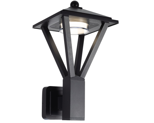 Citilux GENOX CLU12W LED Уличный настенный светильник Чёрный