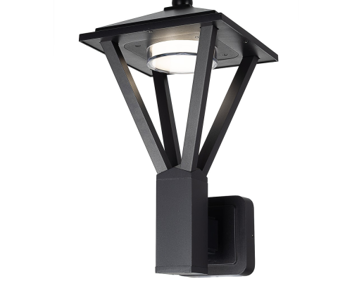 Citilux GENOX CLU12W LED Уличный настенный светильник Чёрный