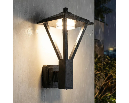 Citilux GENOX CLU12W LED Уличный настенный светильник Чёрный