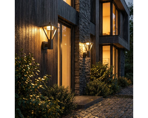 Citilux GENOX CLU12W LED Уличный настенный светильник Чёрный