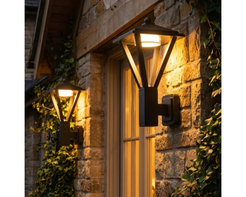 Citilux GENOX CLU12W LED Уличный настенный светильник Чёрный