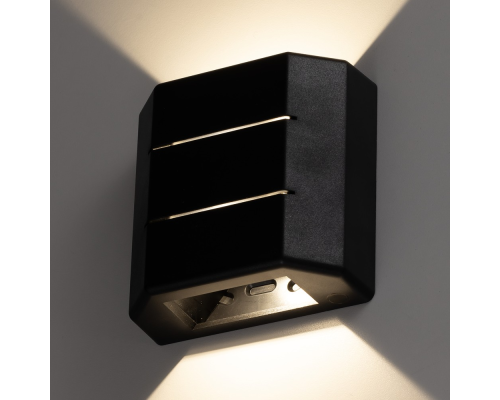 Citilux STELS CLU0731 LED Уличный настенный светильник Чёрный