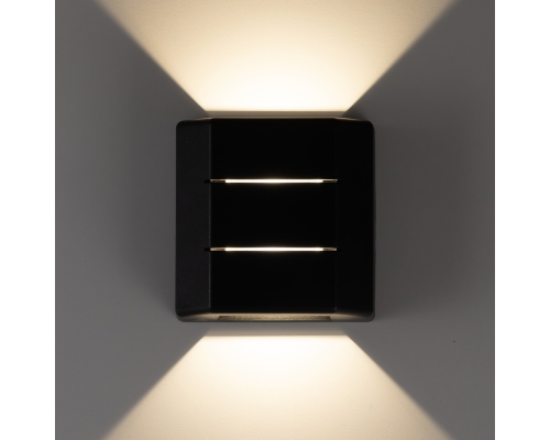 Citilux STELS CLU0731 LED Уличный настенный светильник Чёрный