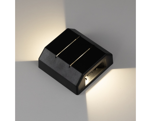 Citilux STELS CLU0731 LED Уличный настенный светильник Чёрный