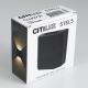 Citilux STELS CLU0731 LED Уличный настенный светильник Чёрный