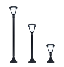 Citilux GARDA CLU04B LED Уличный парковый светильник Чёрный