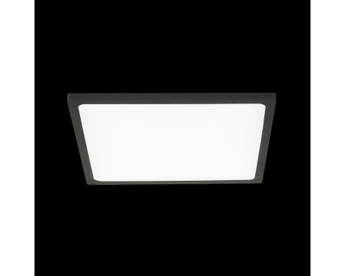 Citilux Омега CLD50K222 LED Встраиваемый светильник с диммером Чёрный