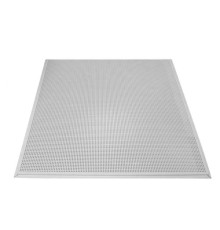 Панель кассетная алюминиевая Албес АР600 Line-E Эконом RUS22/F белая матовая