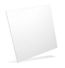 Потолочная ПВХ панель «Белая матовая»