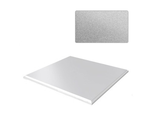 Потолок подвесной кассетный Cesal 3313 Металлик