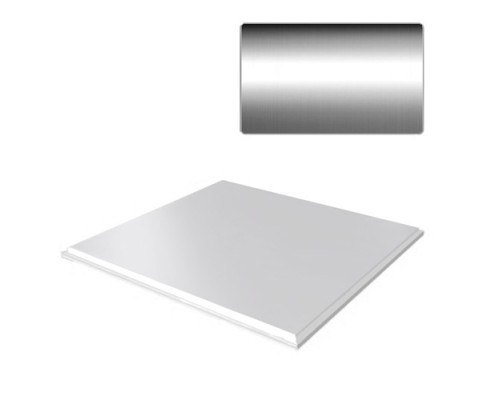 Раскладка для реечного потолка Cesal H-15 Хром Люкс