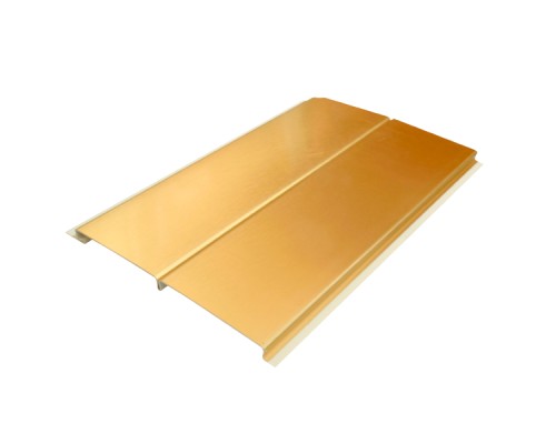 Потолок реечный подвесной «Экстра: Золото»