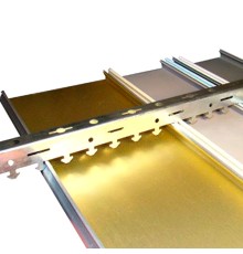 Рейка потолочная Cesal S-100 С02 металлик серебристый